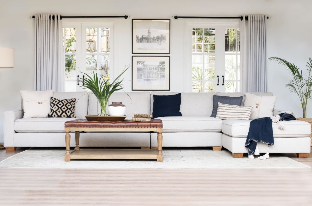 RAWAYAT 3 PIECES SECTIONAL SOFA WITH CHAISE