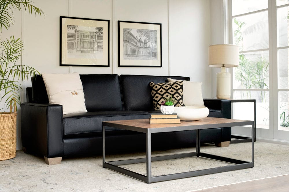 RAWAYAT 3 SEATER SOFA (In Leather)