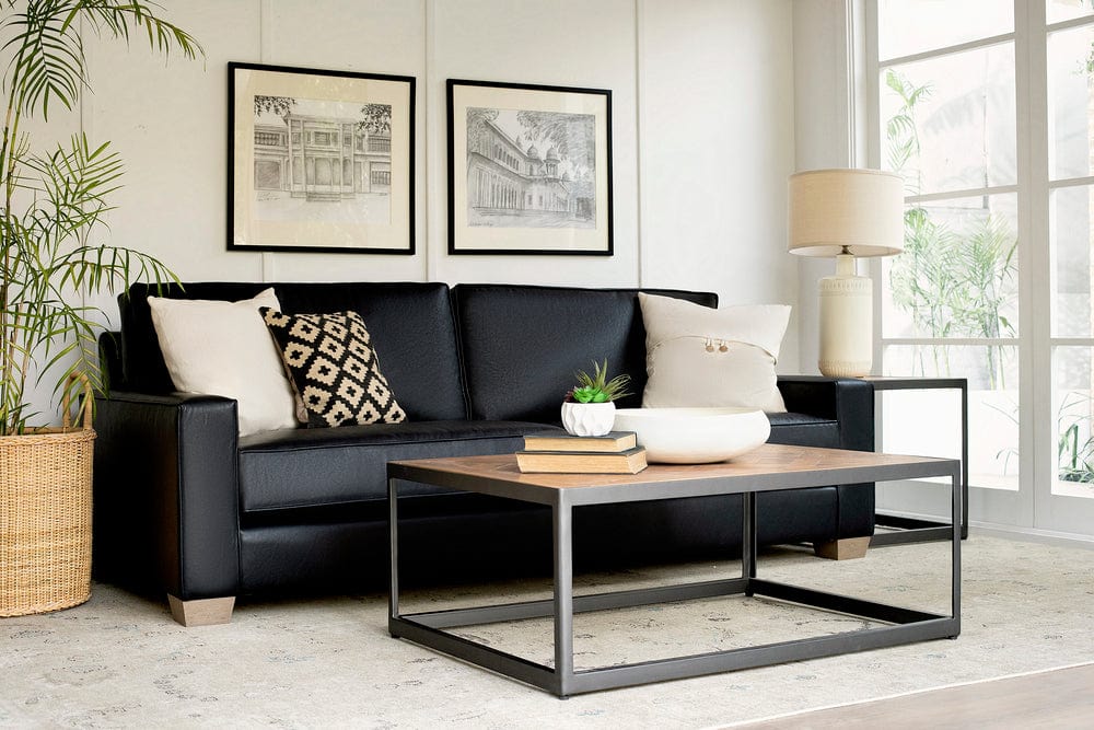 RAWAYAT 3 SEATER SOFA (In Leather)