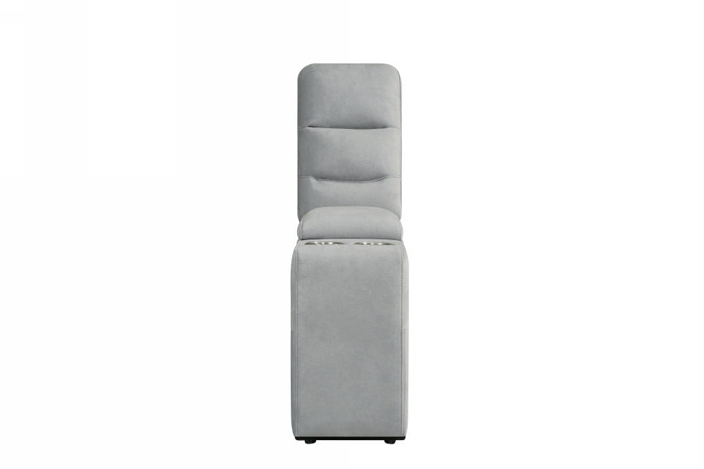 Capello Console Silver Grey Fabric