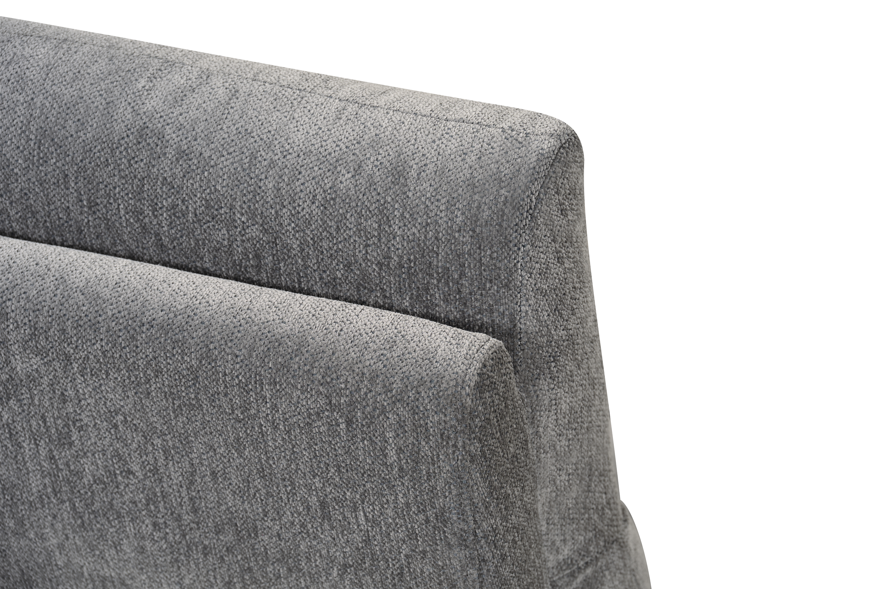 Serafina 3 Seat Dark Grey Fabric Electric Recliner